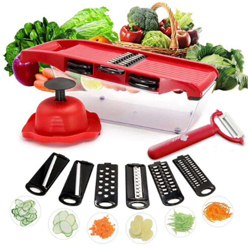 Multifunctional Vegetable Cutter Slicer Potato Peeler kitchen tools vegetable slicer Kitchen Accessories
Multifunctional Vegetable Cutter Slicer Potato Peeler kitchen tools vegetable slicer Kitchen Accessories