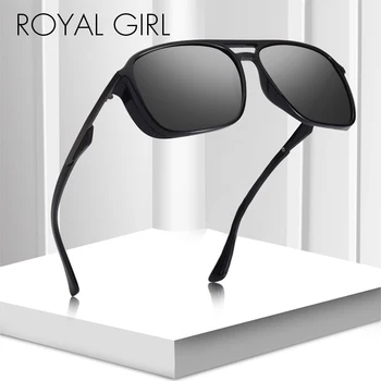 ROYAL GIRL Polarized Sunglasses Men Brand Designer Black Brown Sun Glasses Male Classic Driving Eyewear UV400 MS032
ROYAL GIRL Polarized Sunglasses Men Brand Designer Black Brown Sun Glasses Male Classic Driving Eyewear UV400 MS032