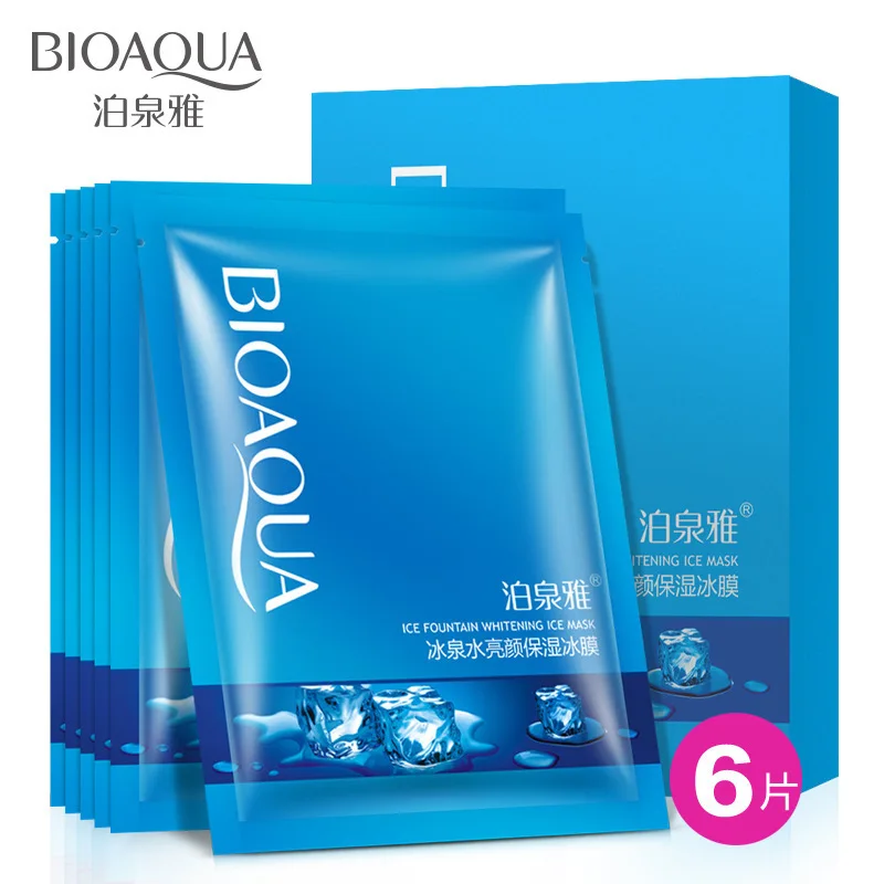 6pcs BIOAQUA Freeze Mask Facial Mask Moisturizer Hydrating Whitening Skin Shrink Pores Acne Treatment Oil Control Skin Care Kit
6pcs BIOAQUA Freeze Mask Facial Mask Moisturizer Hydrating Whitening Skin Shrink Pores Acne Treatment Oil Control Skin Care Kit