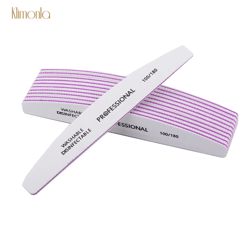 10pcs/lot Half Moon Nail File 100/180 White Sandpaper Nail Buffer Blocks Grinding Polishing Manicure Care Beauty Tools
10pcs/lot Half Moon Nail File 100/180 White Sandpaper Nail Buffer Blocks Grinding Polishing Manicure Care Beauty Tools