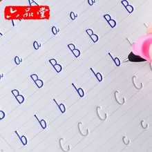 New Arrival 1 pcs English Calligraphy copybook for Kids Children Write Beautiful English Quickly Exercises Calligraphy books
New Arrival 1 pcs English Calligraphy copybook for Kids Children Write Beautiful English Quickly Exercises Calligraphy books