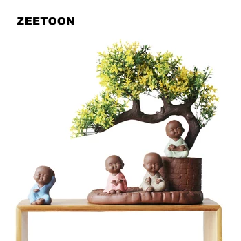 Zen style Boutique Chinese Zisha Little monk Tea Pet Purple Clay Living Room Home Decor Desktop ornament Pine Micro landscape
Zen style Boutique Chinese Zisha Little monk Tea Pet Purple Clay Living Room Home Decor Desktop ornament Pine Micro landscape