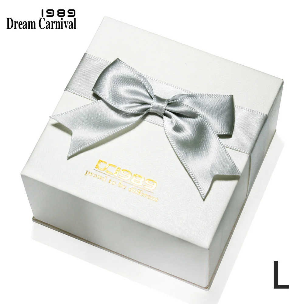 DreamCarnival 1989 Gorgeous Design Bowknot Cream White Paper Big Gift Box for Bangle Bracelet Pendant or Earrings BOX3-1 (Large)
DreamCarnival 1989 Gorgeous Design Bowknot Cream White Paper Big Gift Box for Bangle Bracelet Pendant or Earrings BOX3-1 (Large)