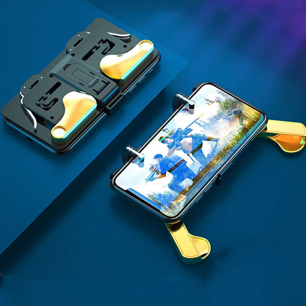 Mobile Game Controller for PUBG Gamepad Folable Shooter Trigger Button Joystick Controller for Android iPhone IOS Huawei S10 5G
Mobile Game Controller for PUBG Gamepad Folable Shooter Trigger Button Joystick Controller for Android iPhone IOS Huawei S10 5G