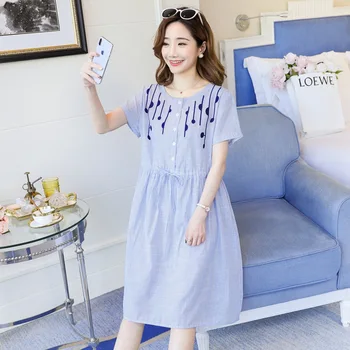 2019 new Korean version of large size embroidery maternity dress out breastfeeding dress tide
2019 new Korean version of large size embroidery maternity dress out breastfeeding dress tide