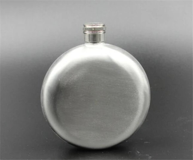 5oz Portable Round design Stainless Steel Pocket Hip Flask Alcohol Flagon Russian Wine Whiskey Mini Bottle for Hiking Carry
5oz Portable Round design Stainless Steel Pocket Hip Flask Alcohol Flagon Russian Wine Whiskey Mini Bottle for Hiking Carry