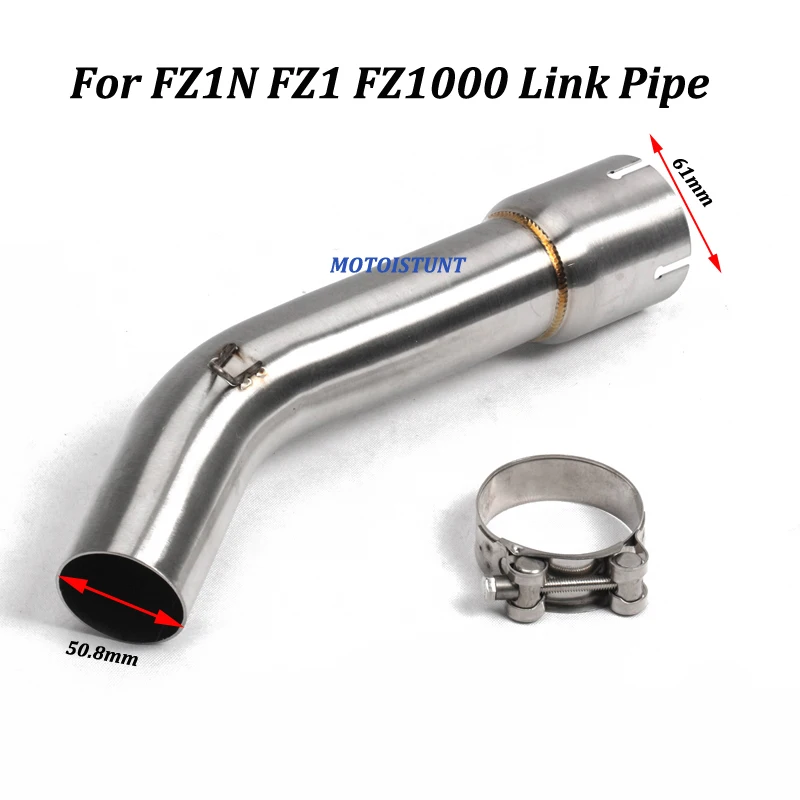 Для FZ1 FZ1N FZ1000 модифицированный глушитель выхлопных газов для мотоцикла среднее