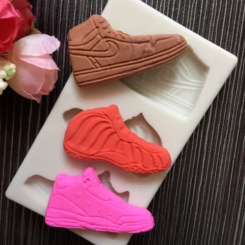 New Creative DIY Sneakers Shaped Silicone Mold Fondant Cake Decoration Chocolate Candy Biscuit Tool
New Creative DIY Sneakers Shaped Silicone Mold Fondant Cake Decoration Chocolate Candy Biscuit Tool