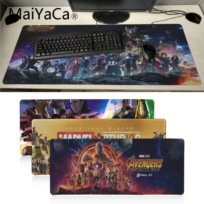 MaiYaCa Superheroes Avengers Infinity Anti-Slip Durable Computermats Professional Locking Edge Mouse Pad gamer gaming mousemat
MaiYaCa Superheroes Avengers Infinity Anti-Slip Durable Computermats Professional Locking Edge Mouse Pad gamer gaming mousemat