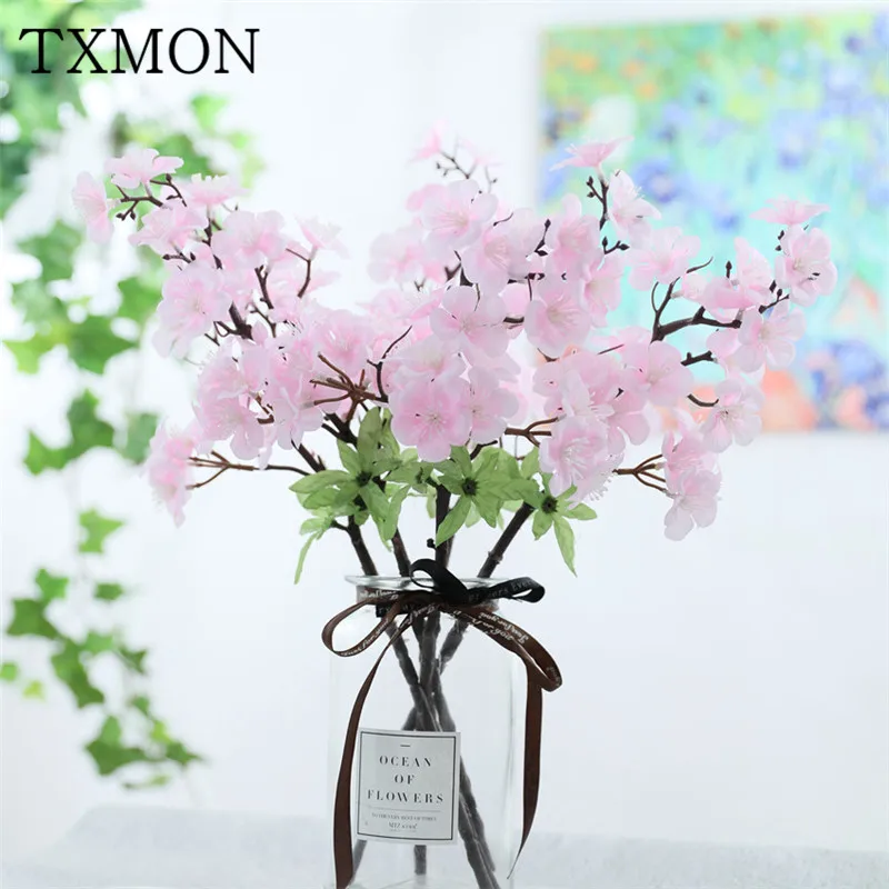 Chinese-style simulation peach blossom artificial single-sakura cherry flower home living room hotel decoration wedding layout
Chinese-style simulation peach blossom artificial single-sakura cherry flower home living room hotel decoration wedding layout