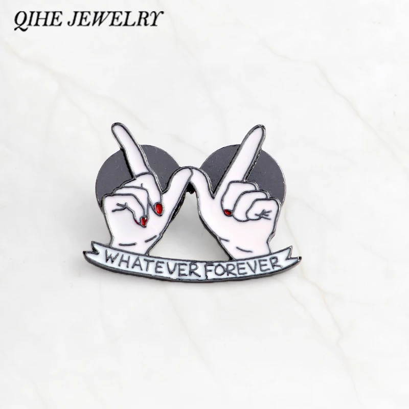 QIHE JEWELRY Whatever forever pin Hard enamel pin Brooch Pinback Lapel pin Gift for girlfriends best friends girls BFF
QIHE JEWELRY Whatever forever pin Hard enamel pin Brooch Pinback Lapel pin Gift for girlfriends best friends girls BFF