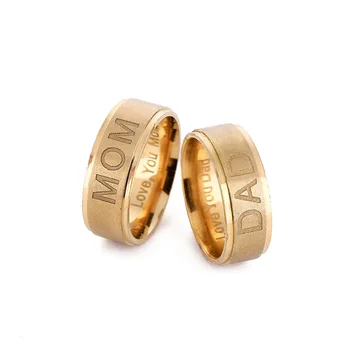 GOINHOT 12pcs/lot 4 I Love You MOM DAD Stainless Steel Rings for Women Father's Day Mother's Day Gift
GOINHOT 12pcs/lot 4 I Love You MOM DAD Stainless Steel Rings for Women Father's Day Mother's Day Gift