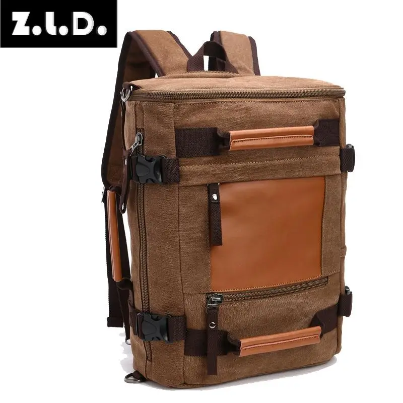 Z.L.D. New canvas large-capacity men and women travel multi-function bag business briefcase travel bags weekend bag duffel bag
Z.L.D. New canvas large-capacity men and women travel multi-function bag business briefcase travel bags weekend bag duffel bag