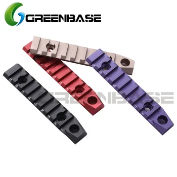 Greenbase 9 Slots M-LOK Rail Section Dual Interface 3/8'' Qucik Detachable Socket QD Attachment Feature Hunting Rail Handguard
Greenbase 9 Slots M-LOK Rail Section Dual Interface 3/8'' Qucik Detachable Socket QD Attachment Feature Hunting Rail Handguard