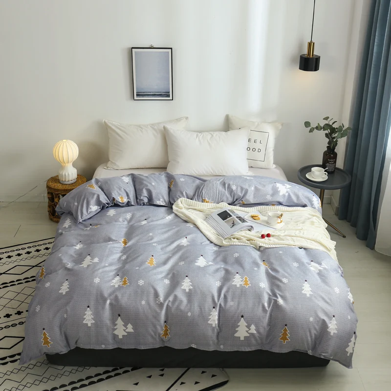 Nordic Style Forest Tree Printed Duvet Cover 1pc Polyester Cotton Comforter/Quilt/Blanket Cover Twin Full Queen King Bedding Set
Nordic Style Forest Tree Printed Duvet Cover 1pc Polyester Cotton Comforter/Quilt/Blanket Cover Twin Full Queen King Bedding Set