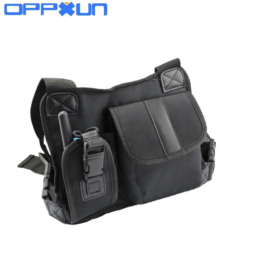 New Two way radio Chest Pocket Pack Backpack Radio Accessory pouch Holder walkie talkie carry Case for GP340 CP040 BF UV-5R 888S
New Two way radio Chest Pocket Pack Backpack Radio Accessory pouch Holder walkie talkie carry Case for GP340 CP040 BF UV-5R 888S