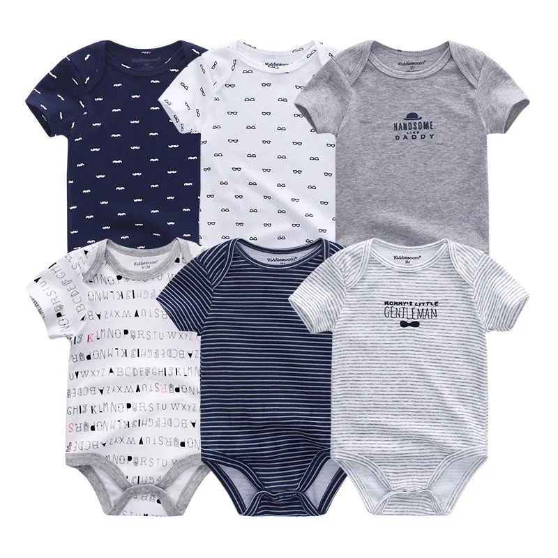 6Pcs/lots newborn baby bodysuits short sleevele baby clothes O-neck 0-12M baby Jumpsuit cotton baby boy&girl clothing Infant set
6Pcs/lots newborn baby bodysuits short sleevele baby clothes O-neck 0-12M baby Jumpsuit cotton baby boy&girl clothing Infant set