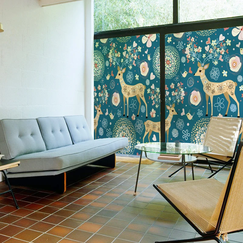 Free Customized Stained Static Cling Window Film Frosted Opaque Privacy Glass Sticker Home Decor Digital print BLT215 Happy Deer
Free Customized Stained Static Cling Window Film Frosted Opaque Privacy Glass Sticker Home Decor Digital print BLT215 Happy Deer