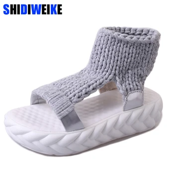 Shoes Women Sandals 2019 Summer shoes Sandals on the platform flip flops gladiator Bottom Women Shoes footwear heeled m697
Shoes Women Sandals 2019 Summer shoes Sandals on the platform flip flops gladiator Bottom Women Shoes footwear heeled m697