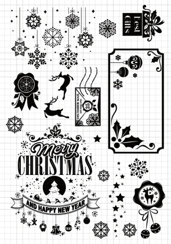 KSCRAFT Merry Christmas Transparent Clear Silicone Stamps for DIY Scrapbooking/Card Making/Kids Crafts Decoration Supplies M11
KSCRAFT Merry Christmas Transparent Clear Silicone Stamps for DIY Scrapbooking/Card Making/Kids Crafts Decoration Supplies M11