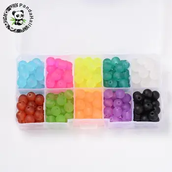 8mm Round Dyed Frosted Transparent Glass Beads Mixed Color Necklace Jewelry Making Beads Hole: 1.3mm about 24pcs/compartment
8mm Round Dyed Frosted Transparent Glass Beads Mixed Color Necklace Jewelry Making Beads Hole: 1.3mm about 24pcs/compartment