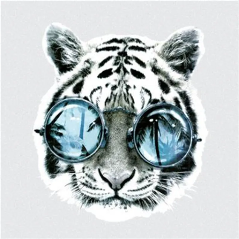 Tiger Sunglasses PVC Patch deal with it Clothes Heat Transfer Printing T shirt girl iron on patches for clothing women Stickers
Tiger Sunglasses PVC Patch deal with it Clothes Heat Transfer Printing T shirt girl iron on patches for clothing women Stickers