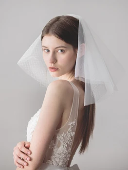 Free Shipping Short Two Layers Wedding Veil Mantilla Bridal Veil Wedding Accessories Veu De Noiva EE611
Free Shipping Short Two Layers Wedding Veil Mantilla Bridal Veil Wedding Accessories Veu De Noiva EE611