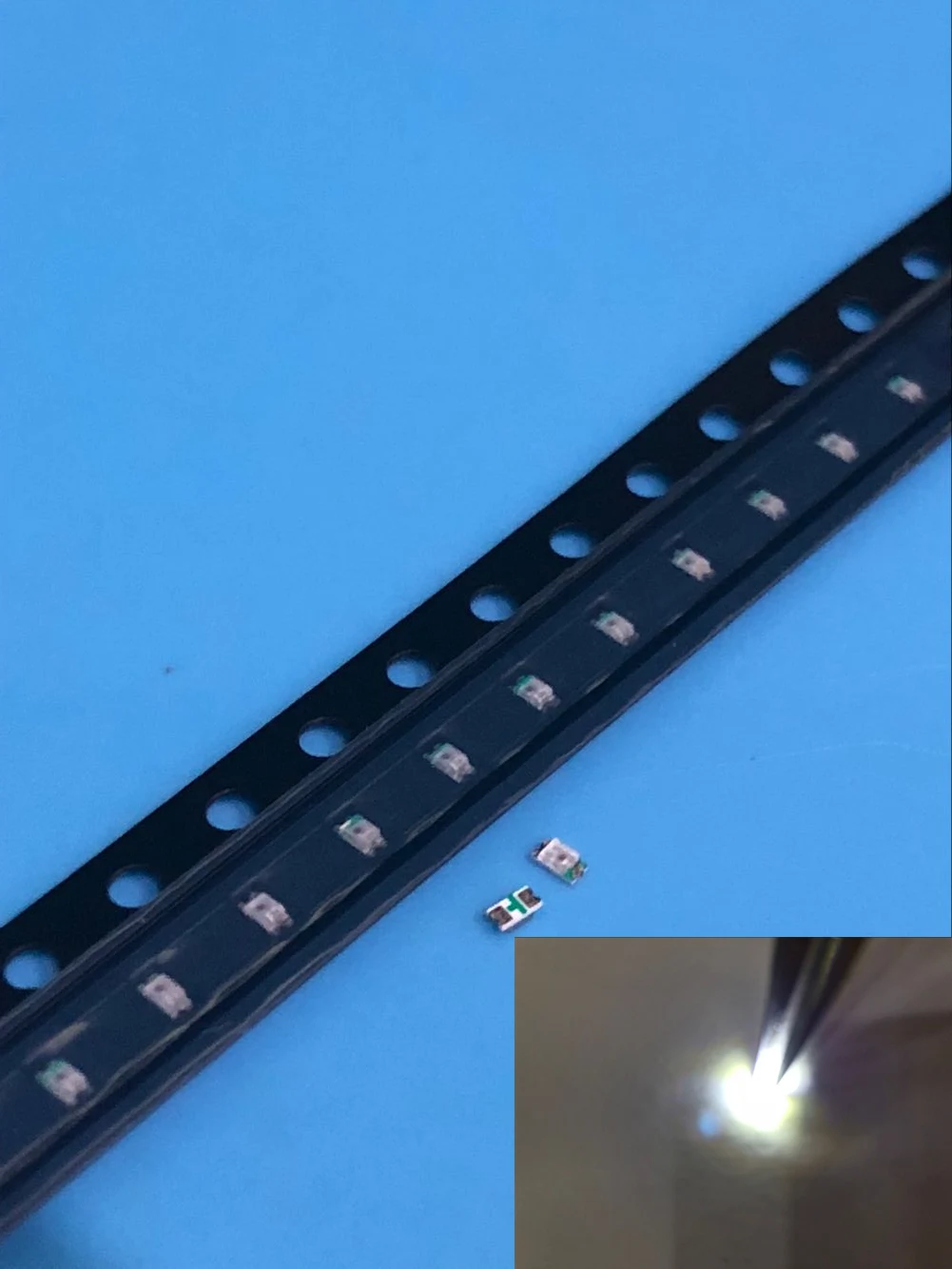 100 шт./лот маленькие белые лампы 0603 SMD светодиодные светоизлучающие диоды