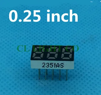 Common ANODE 0.25 inch Blue 7 Segment display 0.25" no radix point LED Display 3 Bit Digital Tube Series Voltage Panel
Common ANODE 0.25 inch Blue 7 Segment display 0.25" no radix point LED Display 3 Bit Digital Tube Series Voltage Panel