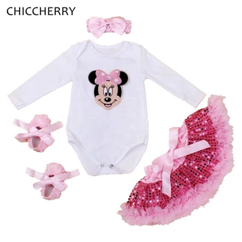 Fantasia Minnie Long Sleeve Bodysuit Lace Skirt Headband Crib Shoes Girls Birthday Tutu Sets Newborn Clothing Baby Girl Clothes
Fantasia Minnie Long Sleeve Bodysuit Lace Skirt Headband Crib Shoes Girls Birthday Tutu Sets Newborn Clothing Baby Girl Clothes