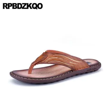Slides Flip Flop Mens Sandals 2018 Summer Outdoor Soft Men Shoes Slippers Flat Slip On Leather Brown Fashion Waterproof Water
Slides Flip Flop Mens Sandals 2018 Summer Outdoor Soft Men Shoes Slippers Flat Slip On Leather Brown Fashion Waterproof Water
