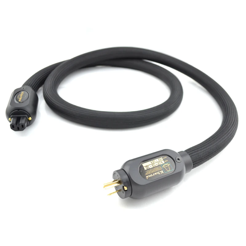 Free shiping 2 meter/pieces Kharma KPC-GR-1b Grand Reference Power Cable with EU or US version Gold plated connectors
Free shiping 2 meter/pieces Kharma KPC-GR-1b Grand Reference Power Cable with EU or US version Gold plated connectors