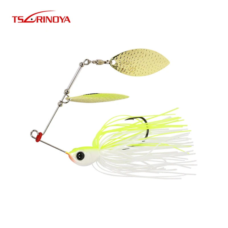 TSURINOYA Fishing Lure Spinner Bait Head Weight 7g/10g Metal Lure Artificial Bait With Rotate sequins Metal Spoon Buzzbait
TSURINOYA Fishing Lure Spinner Bait Head Weight 7g/10g Metal Lure Artificial Bait With Rotate sequins Metal Spoon Buzzbait