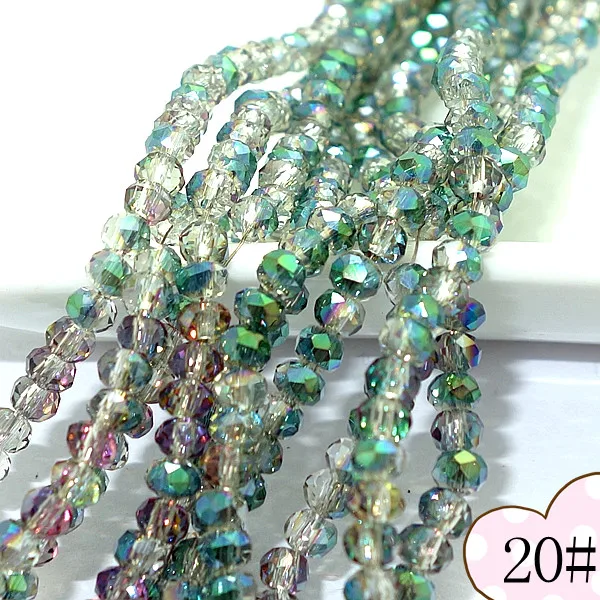 Wholesale 200pcs GREEN ROSE Rondelle Faceted Glass Crystal Loose Spacer Beads 3x2mm
Wholesale 200pcs GREEN ROSE Rondelle Faceted Glass Crystal Loose Spacer Beads 3x2mm