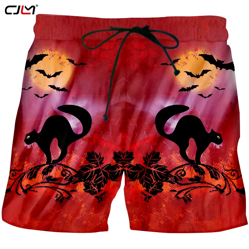 CJLM Happy Halloween Theme Cartoon Cat And Bat Men's Shorts 3D Printed Animal Polyester High Quality Man Clothing
CJLM Happy Halloween Theme Cartoon Cat And Bat Men's Shorts 3D Printed Animal Polyester High Quality Man Clothing