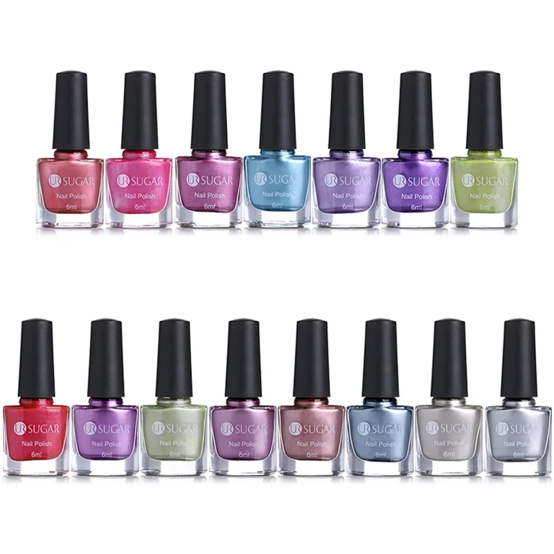 UR SUGAR 6ml Mirror Effect Metallic Nail Polish Metal Color Lacquer Purple Rose Gold Silver Chrome Nail Art Varnish Base Coat
UR SUGAR 6ml Mirror Effect Metallic Nail Polish Metal Color Lacquer Purple Rose Gold Silver Chrome Nail Art Varnish Base Coat