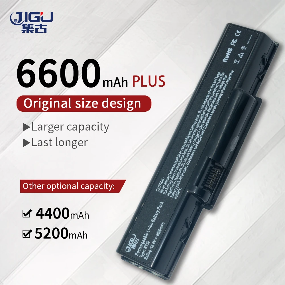 JIGU Laptop Battery For Acer Aspire 4732 EMACHINE D525 D725 E-625 E525 E527 E625 E627 e627-5750 E725 GATEWAY NV52 NV53 NEW
JIGU Laptop Battery For Acer Aspire 4732 EMACHINE D525 D725 E-625 E525 E527 E625 E627 e627-5750 E725 GATEWAY NV52 NV53 NEW