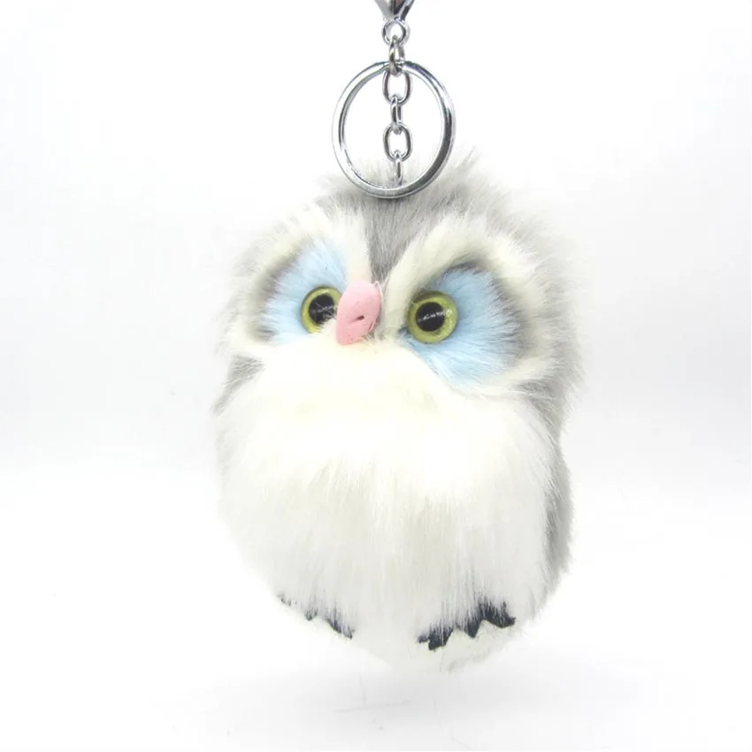 Animal Owl Pompon Fluffy porte clef pompom de Fourrure women femme Pom Pom Keychain Rabbit Fur Ball Key Chain Rings llavero Bag
Animal Owl Pompon Fluffy porte clef pompom de Fourrure women femme Pom Pom Keychain Rabbit Fur Ball Key Chain Rings llavero Bag
