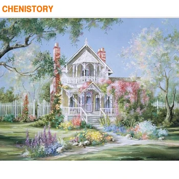 CHENISTORY Beautiful Castle Garden DIY Oil Painting By Numbers Drawing Kits Painting By Numbers With Inner Wooden For Home Decor
CHENISTORY Beautiful Castle Garden DIY Oil Painting By Numbers Drawing Kits Painting By Numbers With Inner Wooden For Home Decor