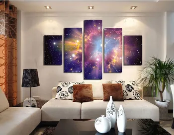 JIE DO ART 5 Space Colorful Purple Galaxy Murals Modern Home Decoration Wall Canvas Art HD Printing Pictures
JIE DO ART 5 Space Colorful Purple Galaxy Murals Modern Home Decoration Wall Canvas Art HD Printing Pictures
