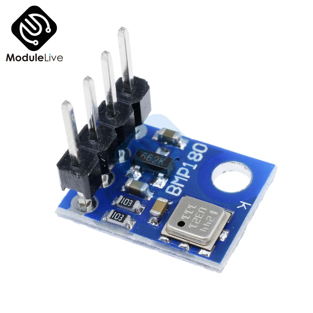 5PCS GY-68 BMP180 GY68 Digital Barometric Pressure Sensor Module Board I2C Interface For Arduino Compatible with BMP085
5PCS GY-68 BMP180 GY68 Digital Barometric Pressure Sensor Module Board I2C Interface For Arduino Compatible with BMP085