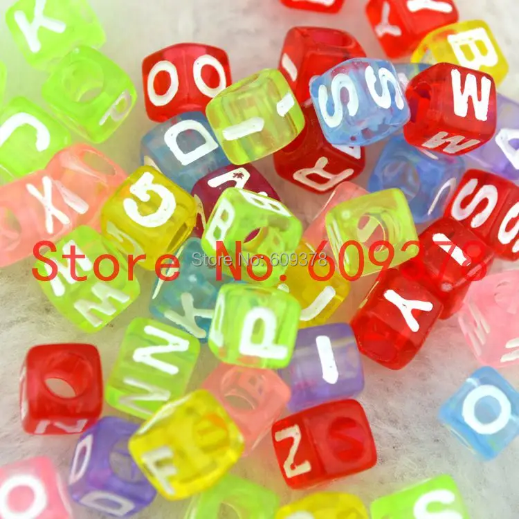Free shipping! 100pcs Mixed Transparent Alphabet "A-Z" Cubic Letter Beads 7*7mm Acrylic Spacer Beads For Loom Band Bracelet
Free shipping! 100pcs Mixed Transparent Alphabet "A-Z" Cubic Letter Beads 7*7mm Acrylic Spacer Beads For Loom Band Bracelet