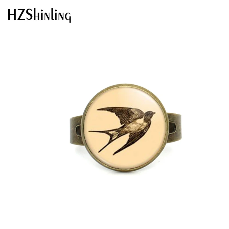 2017 New Style Swallow Ring Sailor Jerry Tattoo Old School Womens Adjustable Rings Vintage Cabochon Jewelry Red Robin Bird Ring
2017 New Style Swallow Ring Sailor Jerry Tattoo Old School Womens Adjustable Rings Vintage Cabochon Jewelry Red Robin Bird Ring