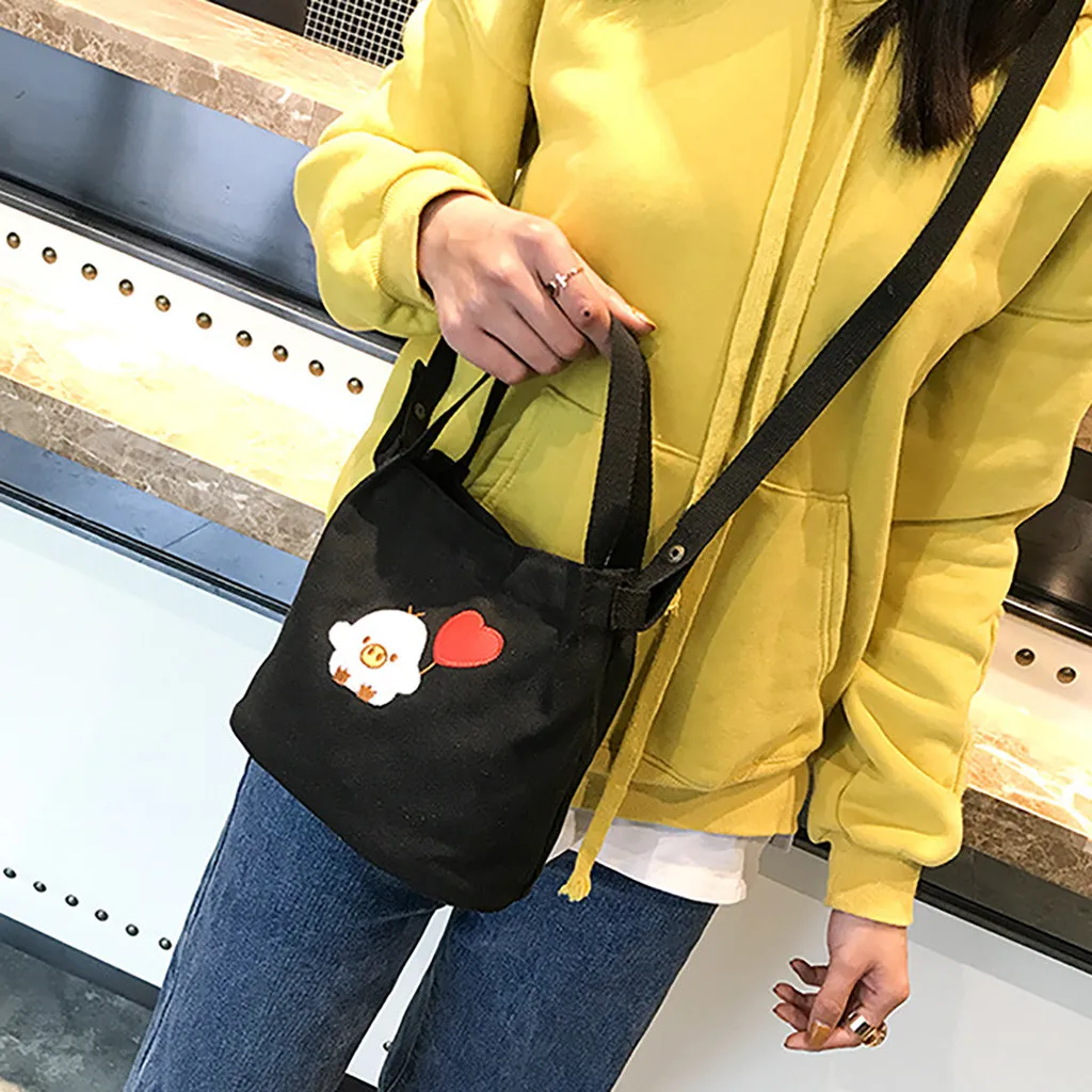 Women Canvas Shoulder Bag Hip Hop Mobile Phone Bag Ins Cool Couple Messenger Bag Small Square Package Bandolera
Women Canvas Shoulder Bag Hip Hop Mobile Phone Bag Ins Cool Couple Messenger Bag Small Square Package Bandolera