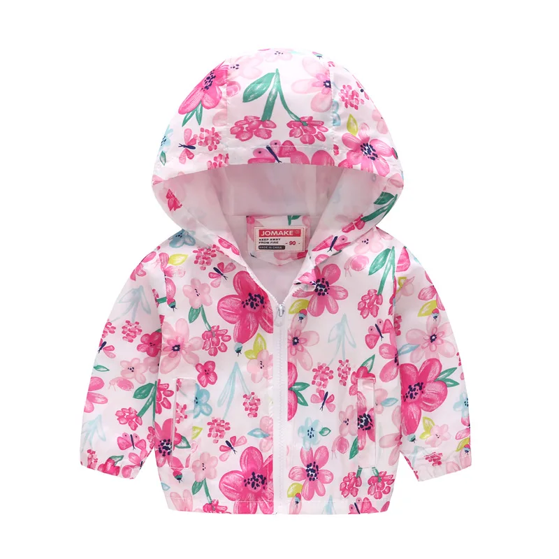 COOTELILI Baby Clothes Clothing Dinosaur Cat Kids Boys Jacket Coat Autumn Hooded Outerwear Coats Windbreaker Jacket For Girls (7)