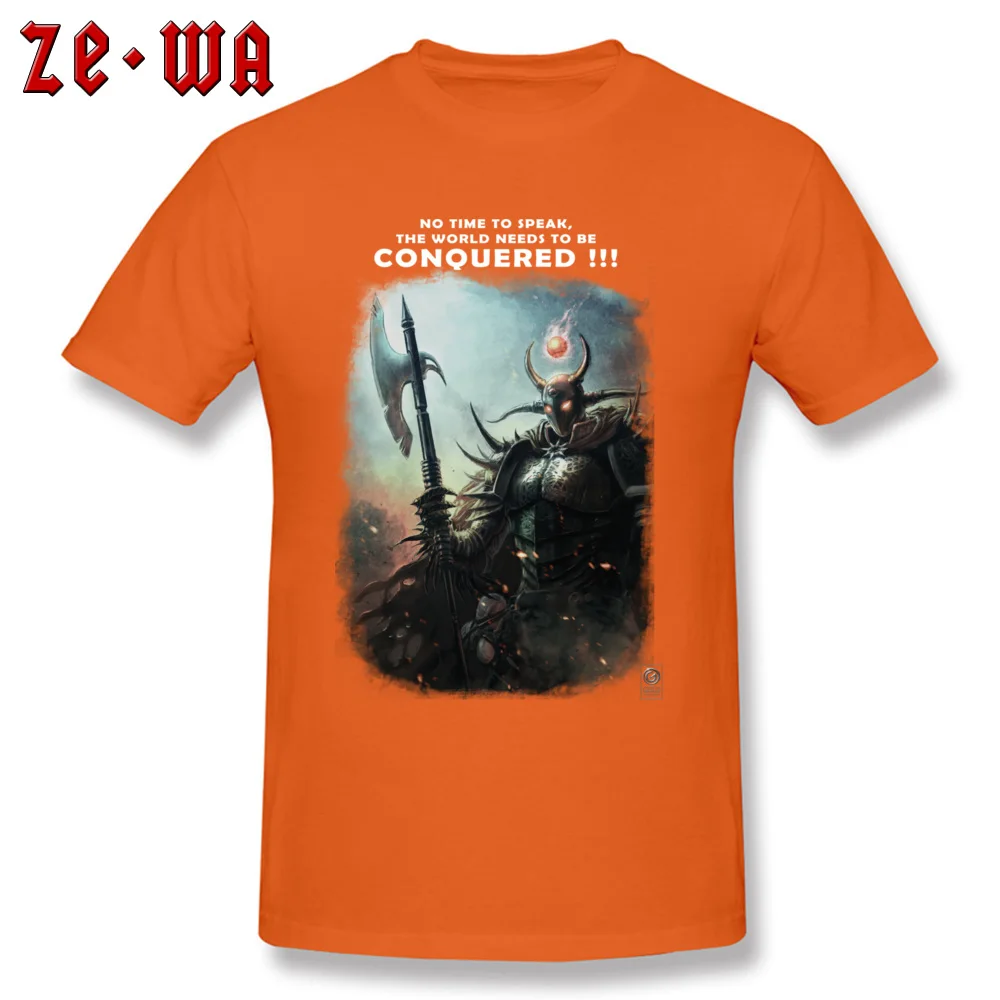 Camisa Black Knight Round Neck Tshirts Summer Autumn Tops T Shirt Short Sleeve for Men 2018 New Cotton Fabric Casual T-Shirt Black Knight orange