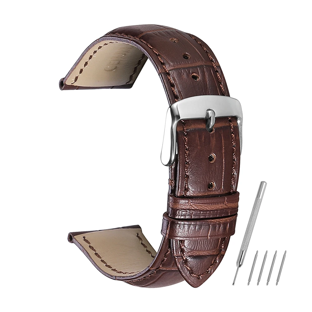iStrap 18mm 19mm 20mm 21mm 22mm 24mm Black Watch Strap Genuine Leather Bracelet Brown Watch Band for Tissot Hours Watchband
iStrap 18mm 19mm 20mm 21mm 22mm 24mm Black Watch Strap Genuine Leather Bracelet Brown Watch Band for Tissot Hours Watchband