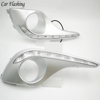 Car flashing DRL For Toyota Highlander 2012 2013 2014 Daytime Running Lights fog lamp cover headlight 12V Daylight car-styling
Car flashing DRL For Toyota Highlander 2012 2013 2014 Daytime Running Lights fog lamp cover headlight 12V Daylight car-styling