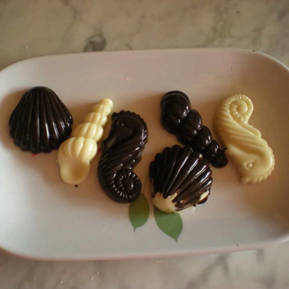 Hippocampus-Scallop-Sea-Shell-Maker-Polycarbonate-PC-Chocolate-Mold-Candy-Moulds