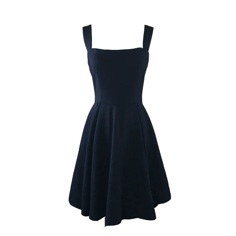 B2603 new girls' retro style summer 2019 women fashion sexy pure color shows slim halter dress cheap wholesale
B2603 new girls' retro style summer 2019 women fashion sexy pure color shows slim halter dress cheap wholesale